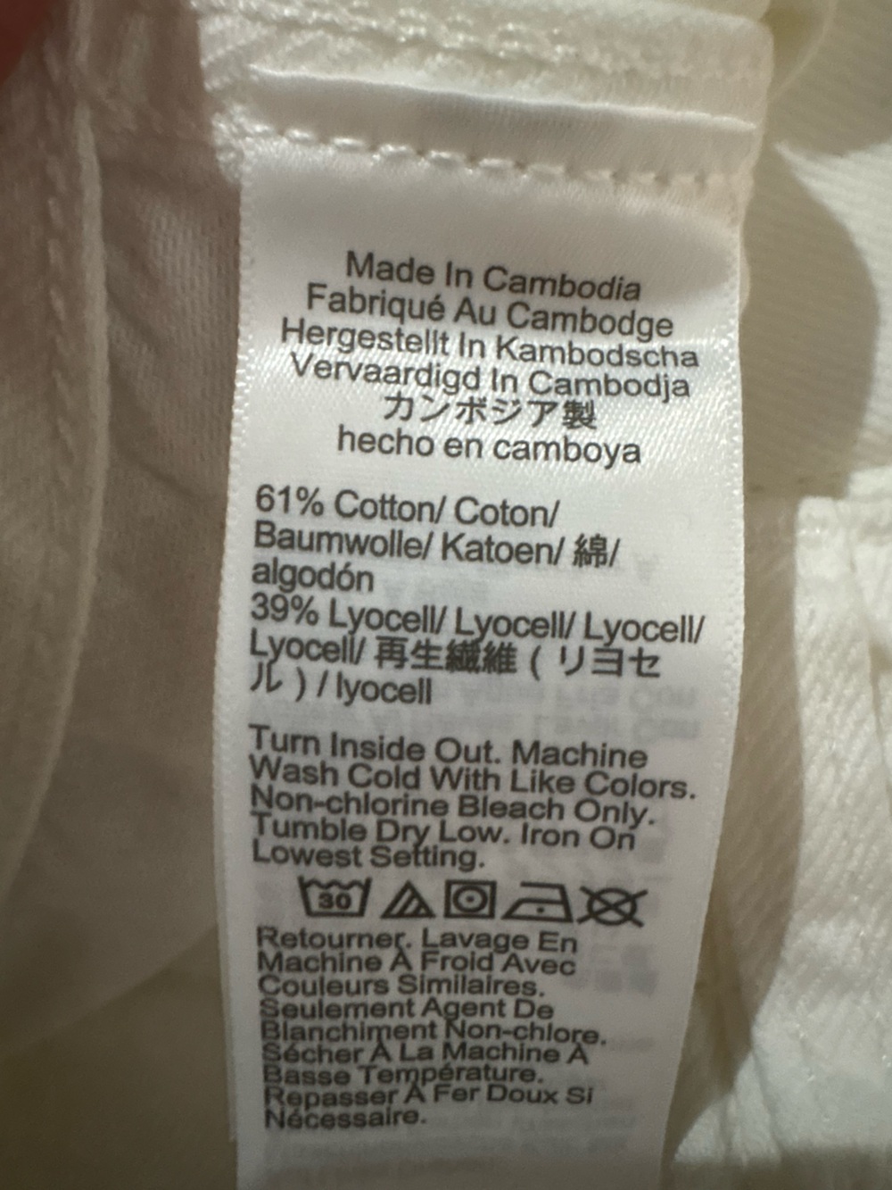 Madewell Wide Sweep Trousers White Size 31 NWT Wide Leg High Rise - Picture 6 of 11